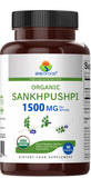 Brieofood Organic Sankhpushpi 90 vegetarian tablets packaging