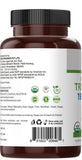 Brieofood Organic Tribulus 1500mg ingredients list