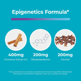 Bright Naturals Glycevia capsules on a wooden surface