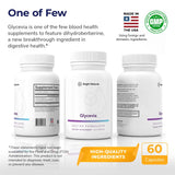 Bright Naturals Glycevia nutritional information label