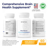 Bright Naturals Mind Renew Ginkgo Biloba supplement capsule close-up