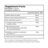 Bright Naturals Mind Renew Ginkgo Biloba supplement side view