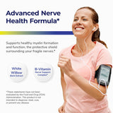 Bright Naturals Nerve Restore B-Complex Supplement capsules close-up