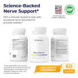 Bright Naturals Nerve Restore B-Complex Supplement ingredients list
