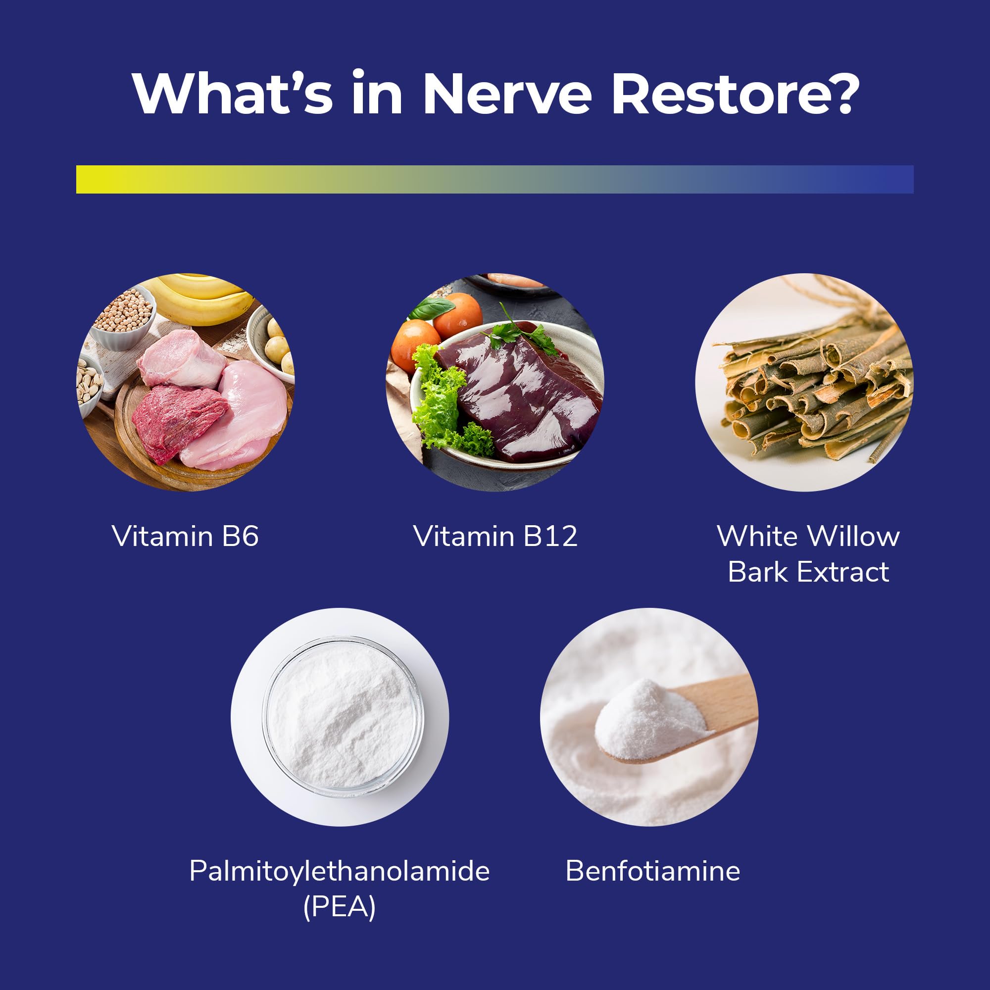 Bright Naturals Nerve Restore B-Complex Supplement packaging