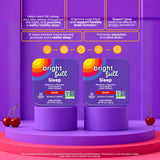 BRIGHTFULL Sleep Chewable Tablets Cherry flavour on a nightstand