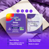 BRIGHTFULL Sleep Chewable Tablets compact tin side view