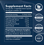 Brilliant Blends Adapt Adaptogen Supplement close-up of capsules