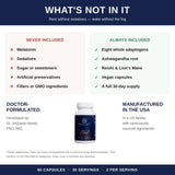 Brilliant Blends Adapt Adaptogen Supplement packaging details