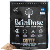 BRIODOSE MUSHROOM COFFEE front view packaging