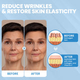 Briteglo Collagen Forehead Patches on a model's forehead