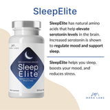 BrocElite SleepElite with a measuring spoon