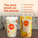 Brodo Organic Chicken Bone Broth 227g with turmeric and ginger