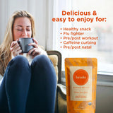 Brodo Organic Chicken Collagen Bone Broth packaging details