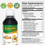 BRONCOMIEL Honey Propolis & Elderflower Syrup on a kitchen counter