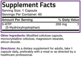 Bronson 5-HTP 200 MG Vegetarian Capsules with other supplements