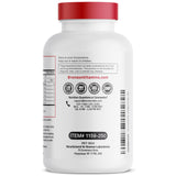 Bronson Antarctic Krill Oil 2000mg softgels with a glass of water