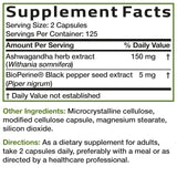 Bronson Ashwagandha Extra Strength bottle on a shelf
