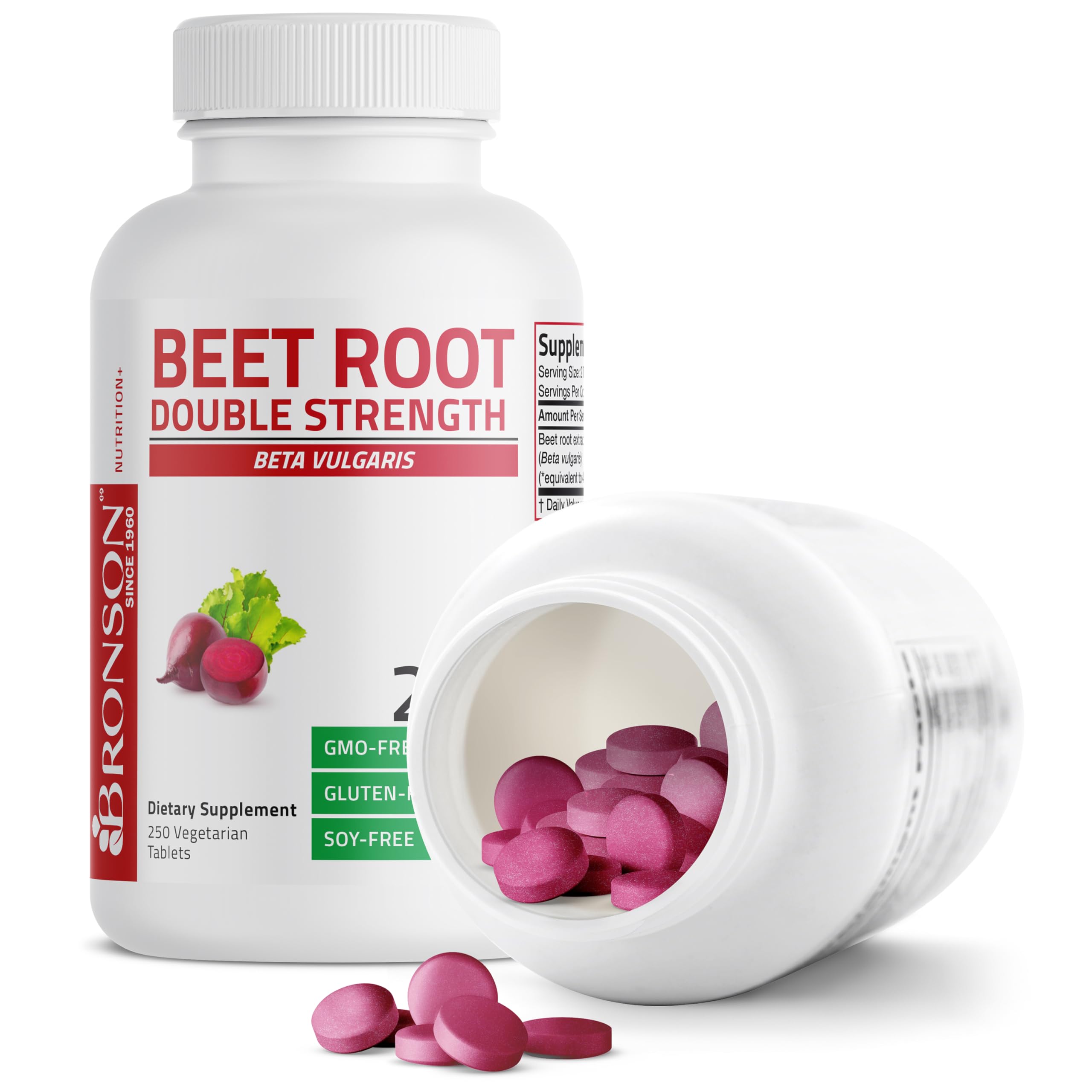 Bronson Beet Root Double Strength supplement ingredients list