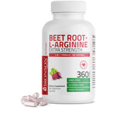 Bronson Beet Root + L-Arginine 2000mg capsules front view