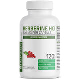 Bronson Berberine HCl 500mg vegetarian capsules close-up