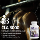 Bronson CLA Softgels ingredients list on packaging