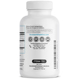 Bronson Fish Oil capsules on a wooden surface