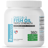 Bronson Fish Oil Supplement 757g capsules close-up