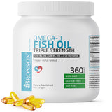 Bronson Fish Oil Supplement 757g front view