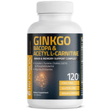 Bronson Ginkgo Biloba 100g supplement back view