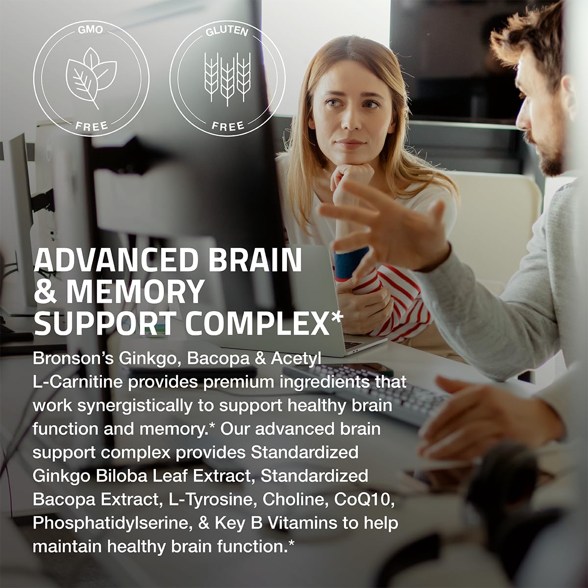 Bronson Ginkgo Biloba 100g supplement ingredients list