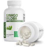 Bronson Ginkgo Biloba 125g capsules close-up