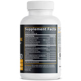 Bronson Ginkgo Biloba supplement capsules on a wooden surface