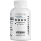 Bronson L-Tryptophan 500 MG capsules back view