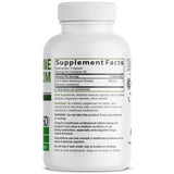 Bronson Lion's Mane Mushroom Capsules 500MG side view