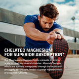Bronson Magnesium Glycinate Chelate 249g capsules on a table
