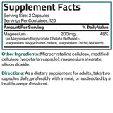 Bronson Magnesium Glycinate Chelate 249g in a lifestyle setting