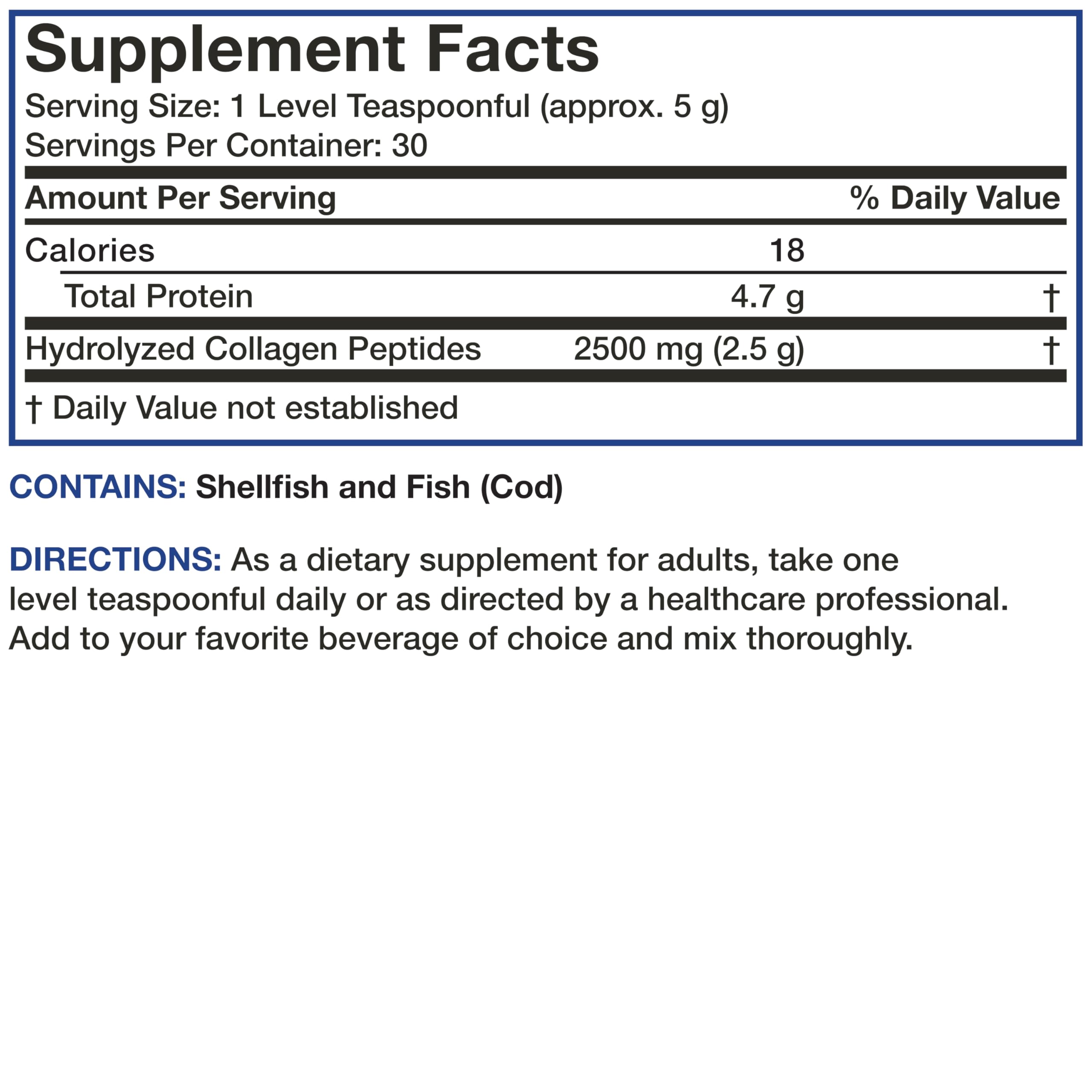 Bronson Marine Collagen Powder 200g in a kitchen setting