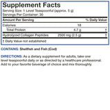 Bronson Marine Collagen Powder 200g in a kitchen setting