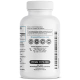 Bronson Melatonin 12 mg Fast Dissolve Lozenges back view showing nutritional information
