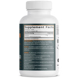 Bronson Melatonin 1MG Vegetarian Tablets bottle side view