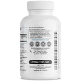 Bronson Melatonin tablets displayed with ingredients list