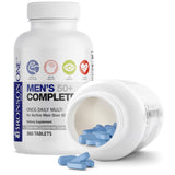 Bronson Men's 50+ Complete Multivitamin 60 Tablets ingredients list