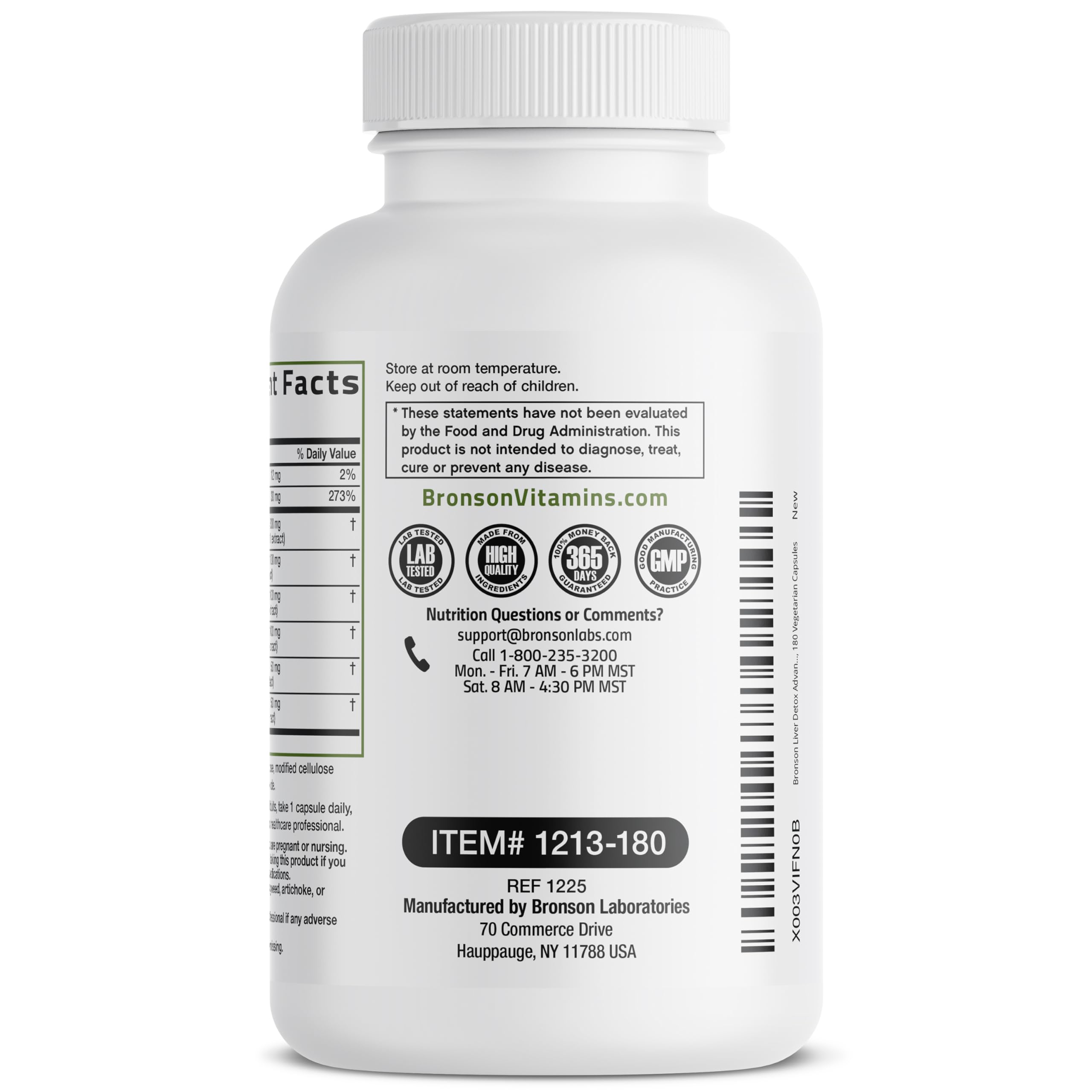 Bronson Milk Thistle capsules lifestyle shot