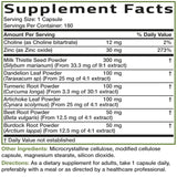 Bronson Milk Thistle capsules packaging details