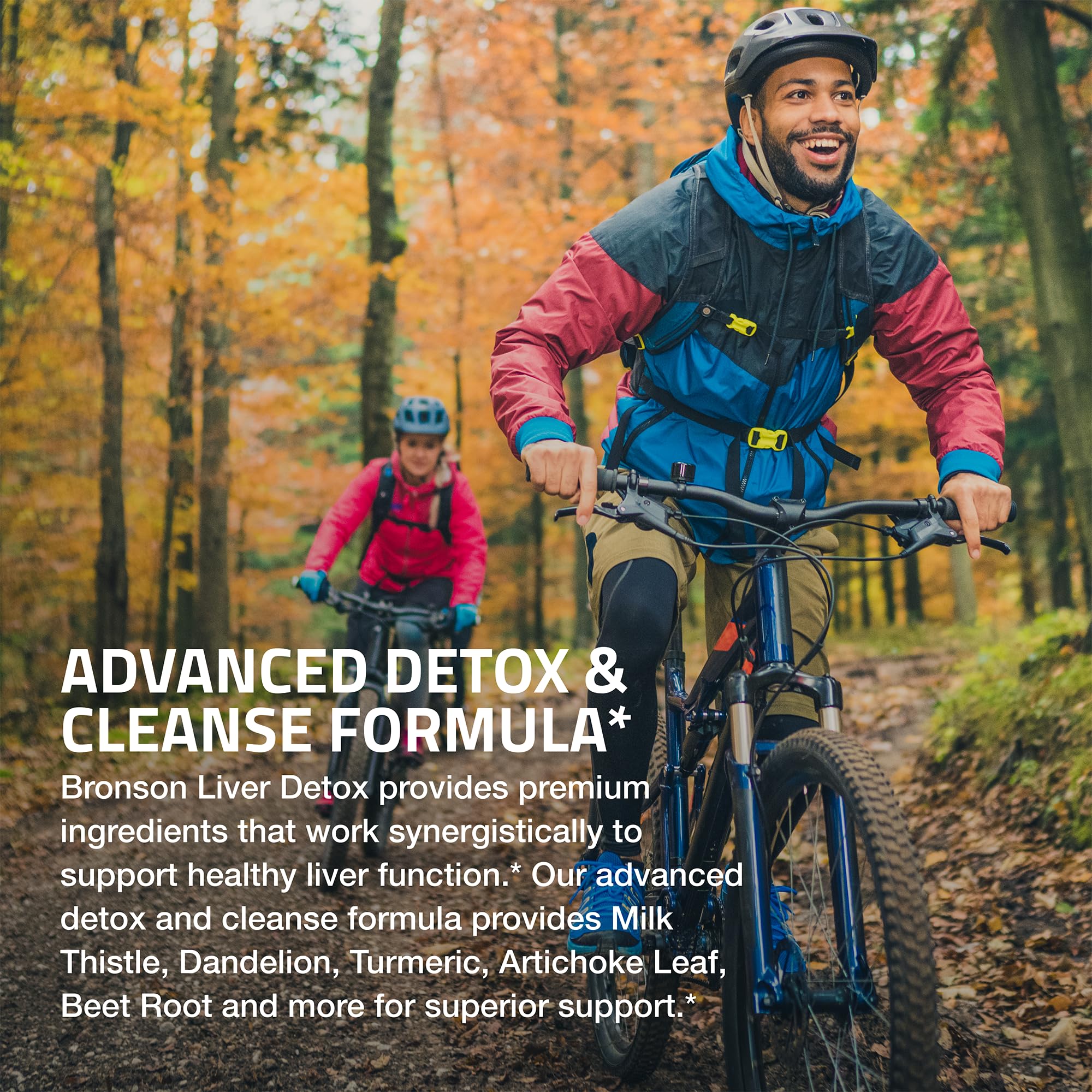 Bronson Milk Thistle capsules with ingredients list