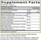 Bronson Milk Thistle supplement with a measuring spoon