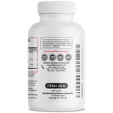 Bronson Resveratrol Complex 500 MG supplement bottle back view
