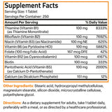 Bronson Super B 100 Vitamin B-Complex tablet in hand