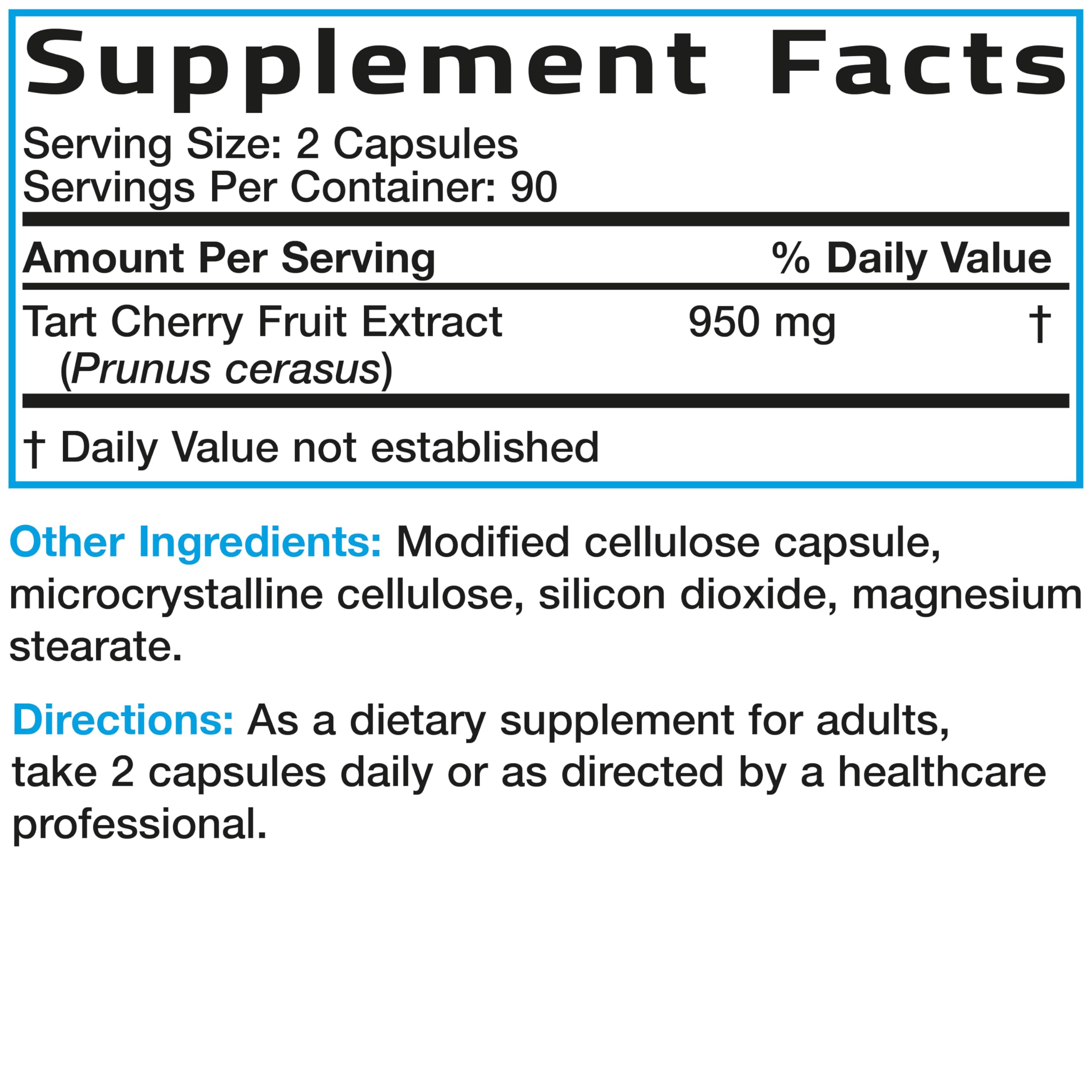 Bronson Tart Cherry Fruit Extract 159g lifestyle scene